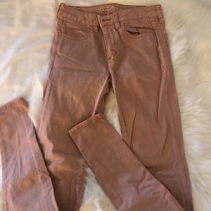 American Eagle High Rise Skinny Jeans